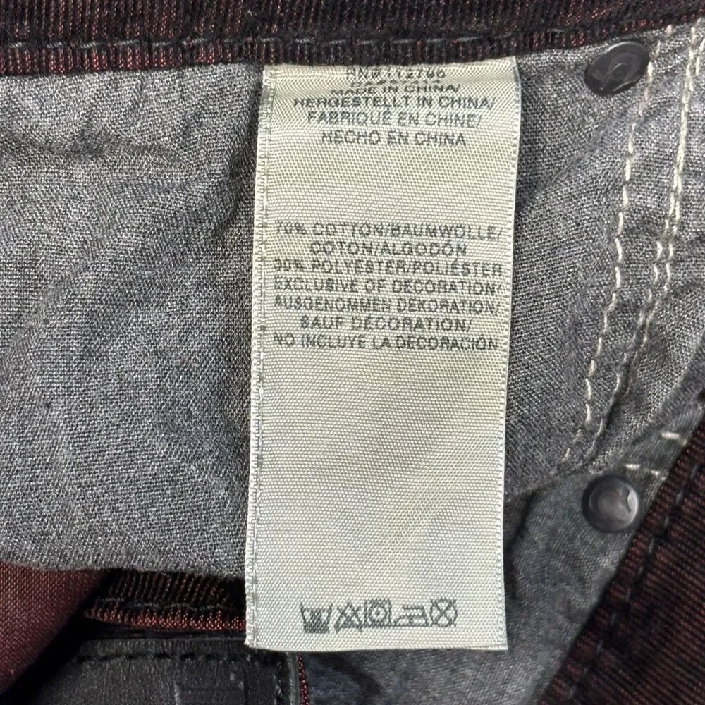 NWT True Religion Men Geno Relaxed Slim Jeans Denim Size 42 Flap C127 -27
